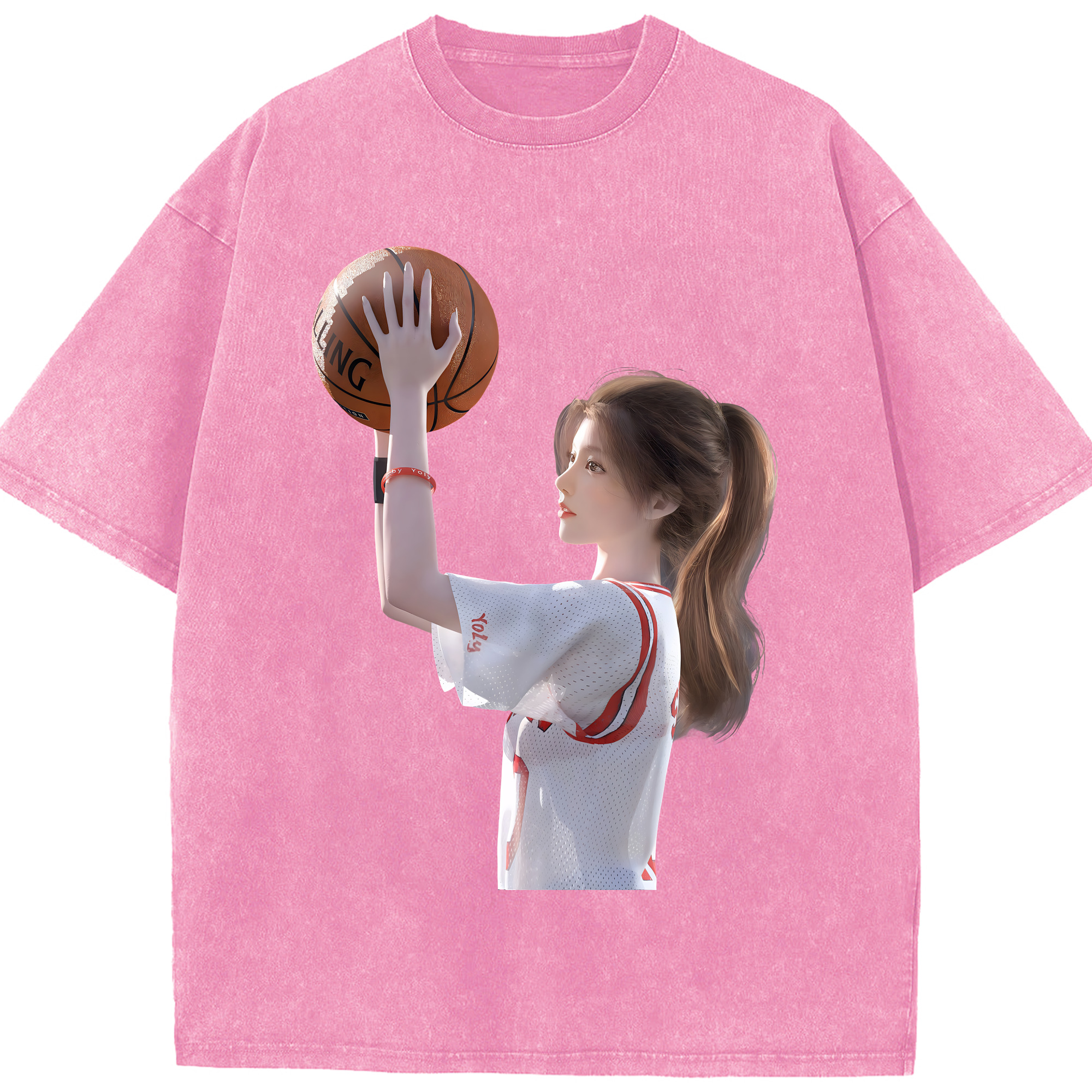 （画像用） SLAM DUNK／スラムダンク 綿100% ヴィンテージ風 半袖Tシャツ（フロントプリント）